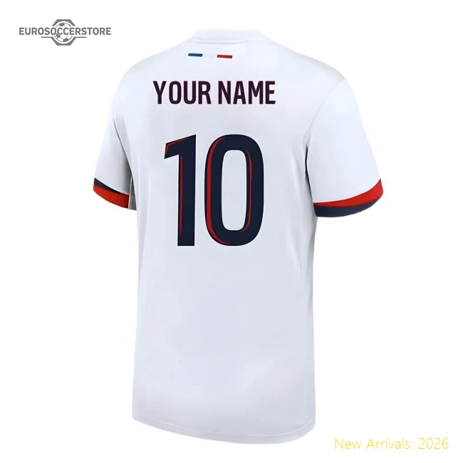 2024-2025 PSG Away Shirt (Your Name)-Vantage Point Soccer
